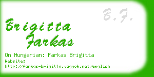 brigitta farkas business card